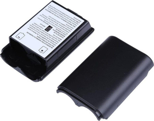 Xbox 360 Kumandası Uyumlu Pil Kapağı Pil Yuvası Siyah