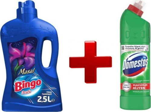 2.5 Litre Yüzey Temizleyici + Domestos Ultra Yoğun 750 Ml