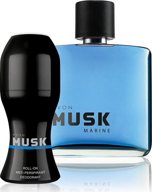 Musk Marine Erkek Parfüm Ve Musk Marine Erkek Rollon Seti