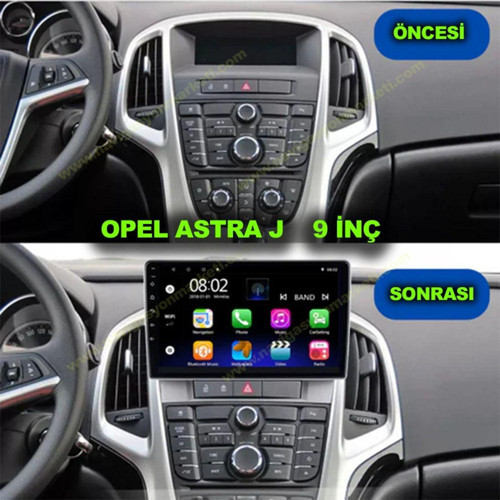 Opel Astra J Uyumlu 9 İnç 2-32 Gb Multimedya Kamera