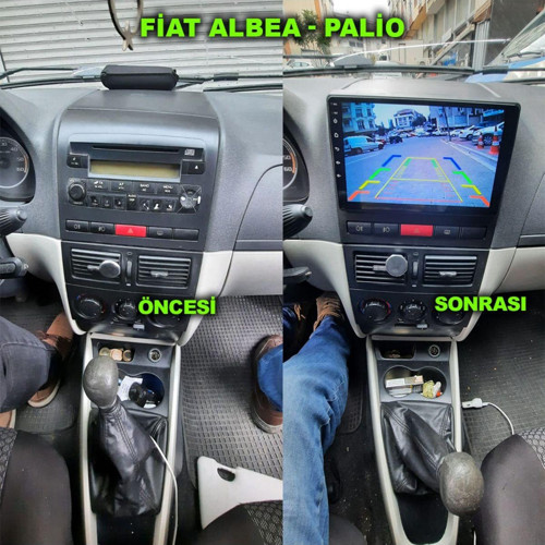 Fiat Albea Palio 2006-2012 Uyumlu 9 İnç 2-32 Gb Multimedya