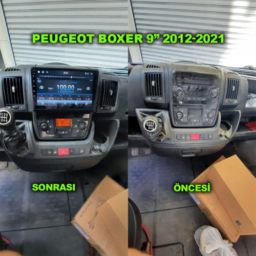 Fiat Ducato Citroen Jumper Peugeot Expert 2012-2021 Uyumlu 9 İnç 2-32 Gb Multimedya