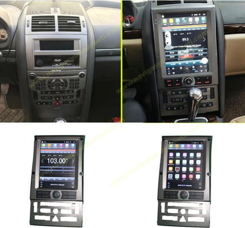 Peugeot 407 Uyumlu 9.7 İnç Tesla 4-64 Gb Multimedya Kamera