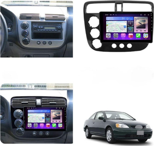 Honda Civic 2001-2006 Uyumlu 9 İnç 2-32 Gb Multimedya