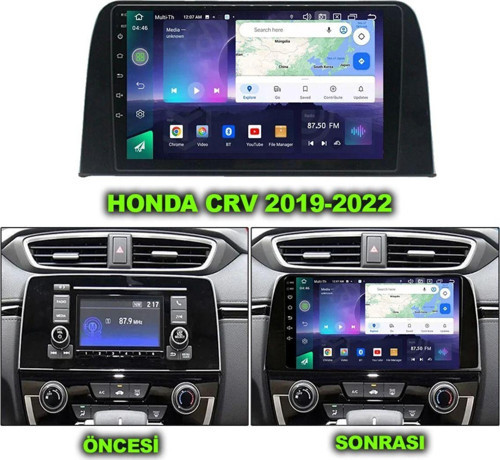 Honda Crv 2019-2022 Uyumlu 10 İnç 2-32 Gb Multimedya