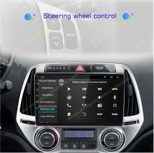 Hyundai İ20 2009-2011 Dijital Klima Uyumlu 9 İnç 2-32 GB Multimedya