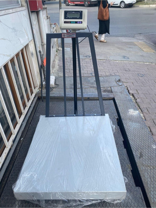 Yld Eko 80X90 Cm 600 Kg Elektronik Baskül / Akülü Şarjlı Model