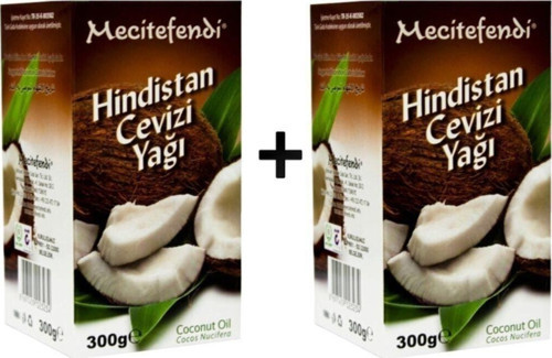 2 Adet Hindistan Cevizi Yağı 300 Gr.