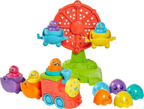 Bykrurg 73099 Tomy, 2Si1 Arada Tren Ve Dönme Dolap , 12-36 Ay Ticnew