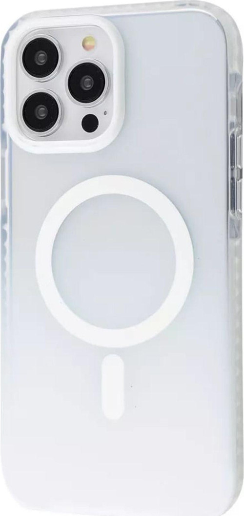 İphone 13 Pro Kılıf Magsafe Uyumlu Renk Geçişli Darbe Emici Degrade Kapak