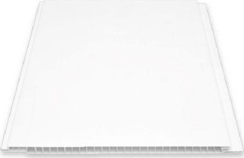 Plastik Asma Tavan Lambiri Beyaz 20 Cm En / 2 Mt Boy (Paket İçinde 10 Adet)