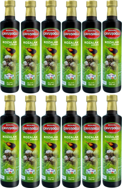 Kozalak Şurubu Servi Kozalağı Şurubu 500Ml X12 (1 Koli̇)