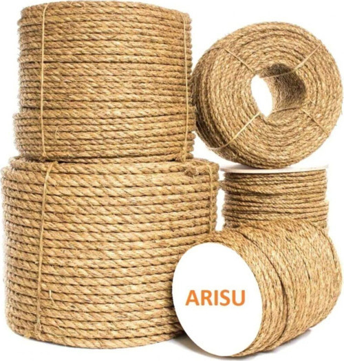 8 Mm 30 Metre Jüt Halat Ip Dekoratif Hasır Ip Kendir