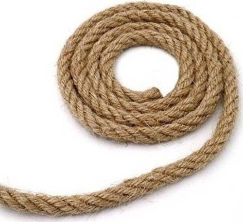 8 Mm 90 Metre Jüt Halat Kendir Urgan Dekoratif Halat