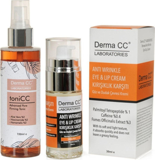 Göz Ve Dudak Çevresi Kırışık Kremi 30Ml + Gözenek Sıkılaştırıcı Tonik 150Ml