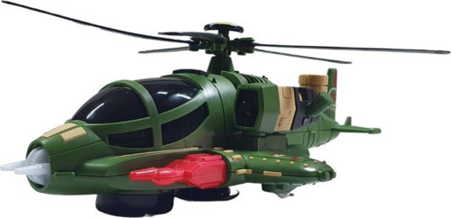 Bykrgrb Yerde Gezen Çarp Dön Savaş Helikopteri 30 Cm - 8811-25 Ticnew