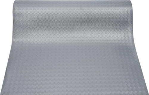 Gri Pvc Kalın Paralı Zemin Kaplama Otomobil Yer Döşemesi Muşamba 110Cm X 2M