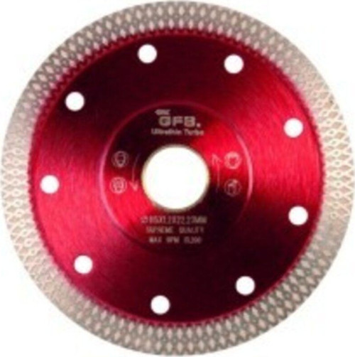 Hassas Kesim Ince Turbo Elmas Seramik - Çapraz Kesim Fayans Kesici 115 Mm