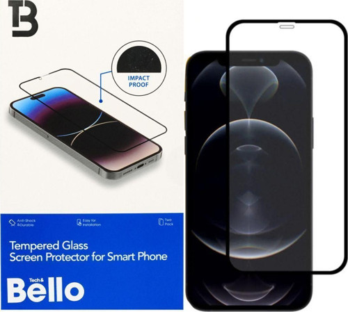 İphone 13 Pro Uyumlu Defender Ekran Koruyucu Temperli Tam Kaplama Kırılmaz Cam