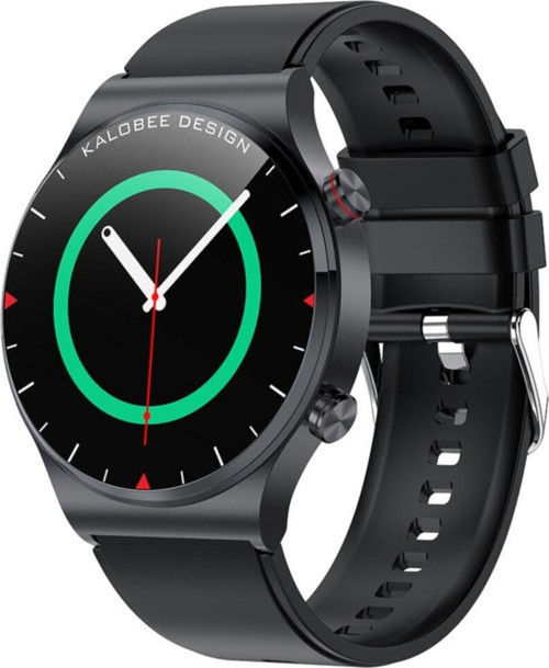 Wh4 Siyah Akıllı Saatler / Smartwatch Yedek Kayış Hediyeli (Resmi Türkiye Garantili)