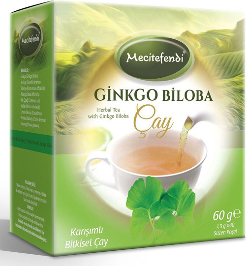 Gingko Biloba Çayı 40 Süzen Poşet