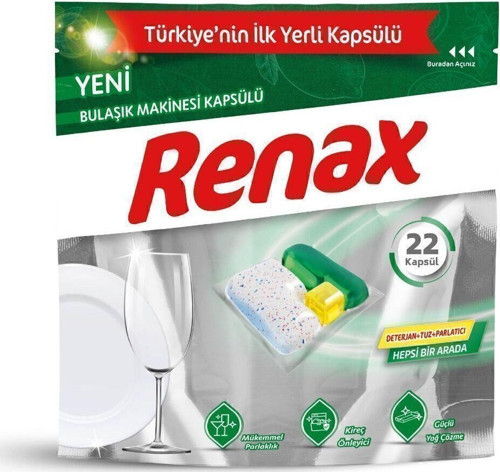 Bulaşık Makinası Kapsülü 22 Li̇ %100 Yerli Ve Milli Ürün