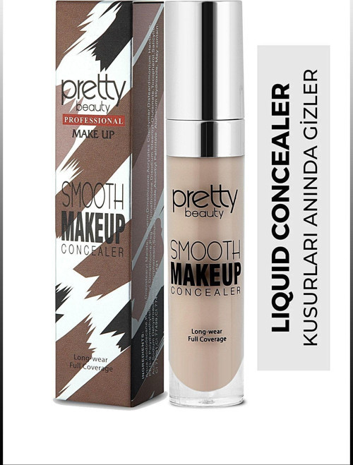 Likit Fırçalı Göz Altı Kapatıcısı Concealer Koyu No:3