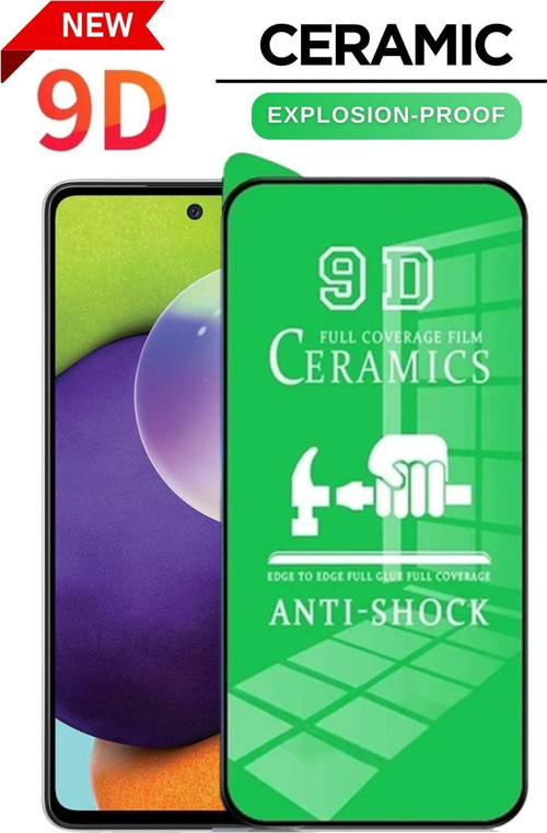 Samsung A53 Uyumlu Tam Kapatan Esnek Seramik Ekran Koruyucu Kırılmaz Cam