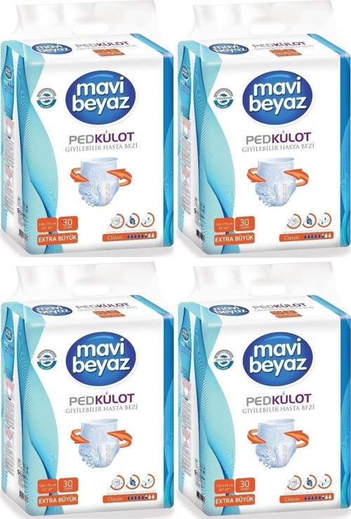 Ped Emici Külot Hasta Bezi Xl Ekstra Büyük 120 Adet