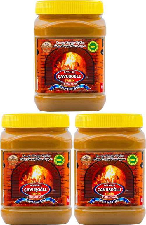 Odun Ateşinde Bozkır Tahini Kepekli 3 Lü Paket