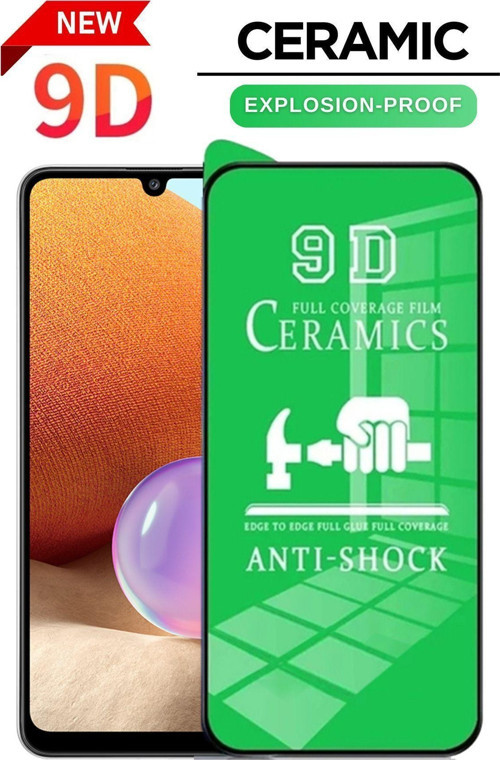 Samsung A30S Uyumlu Tam Kapatan Esnek Seramik Ekran Koruyucu Kırılmaz Cam