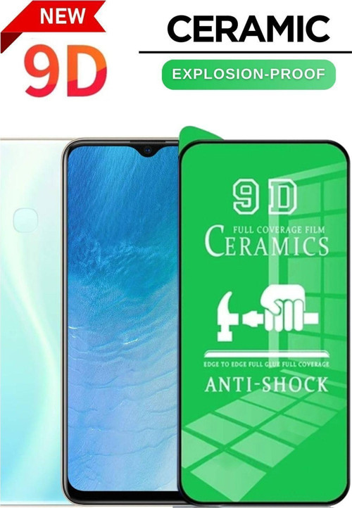 Vivo Y19 Uyumlu Esnek Seramik Kırılmaz Ekran Koruyucu - Tam Kaplama