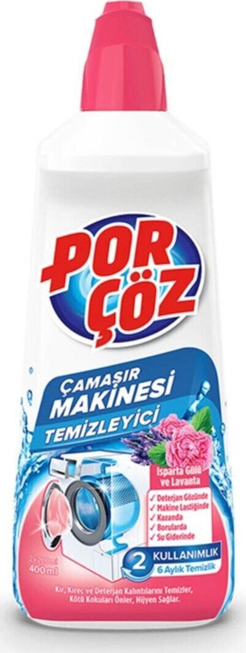 Çamaşır Makinesi Temizleyici Isparta Gülü Ve Lavanta 400Ml