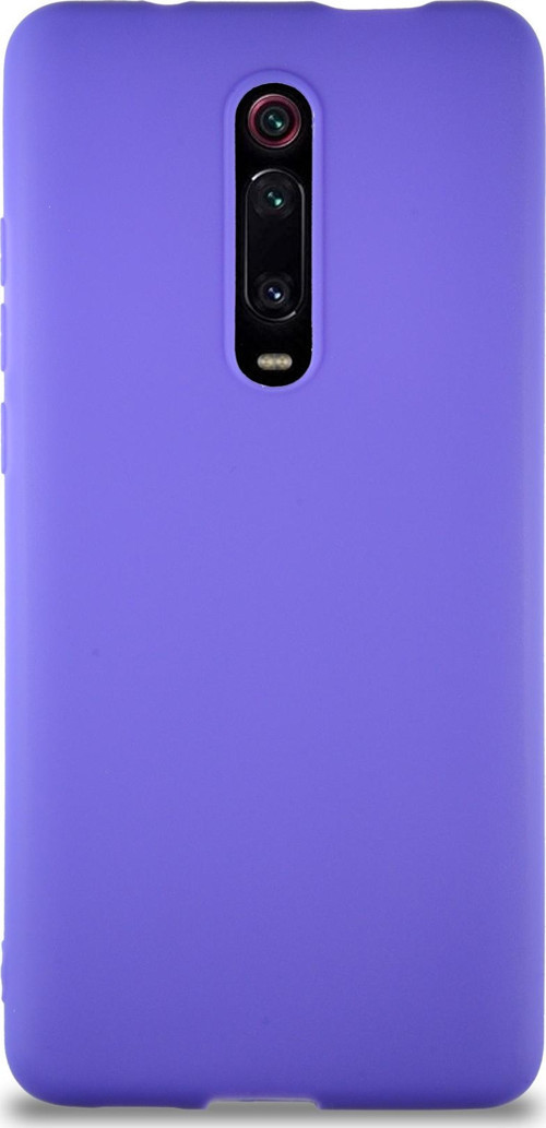 Xiaomi Mi 9T Kılıf Soft Premier Renkli Silikon Kapak - Mor