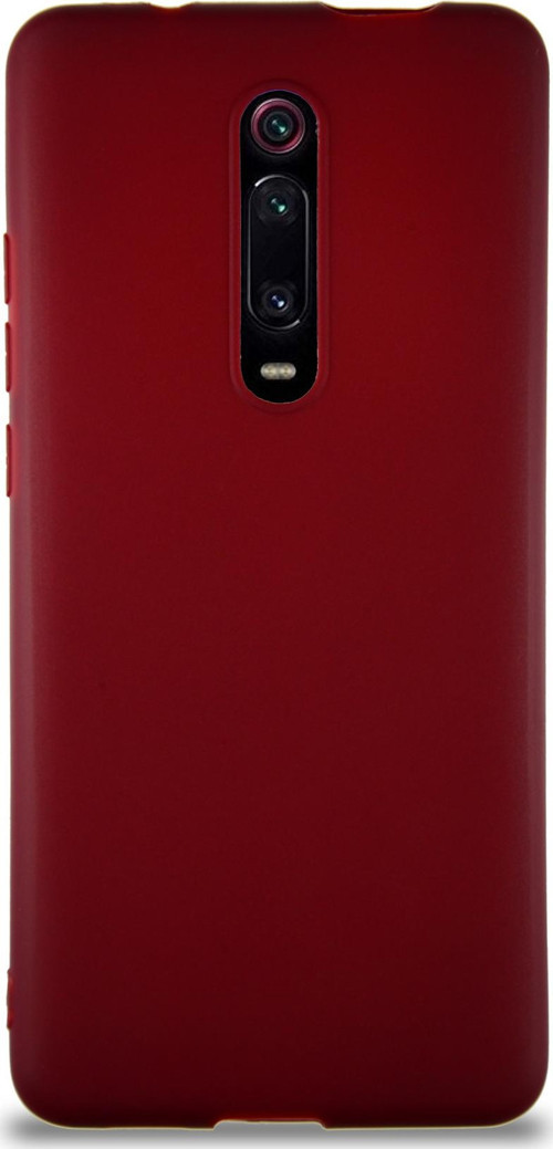Xiaomi Mi 9T Kılıf Soft Premier Renkli Silikon Kapak - Mürdüm