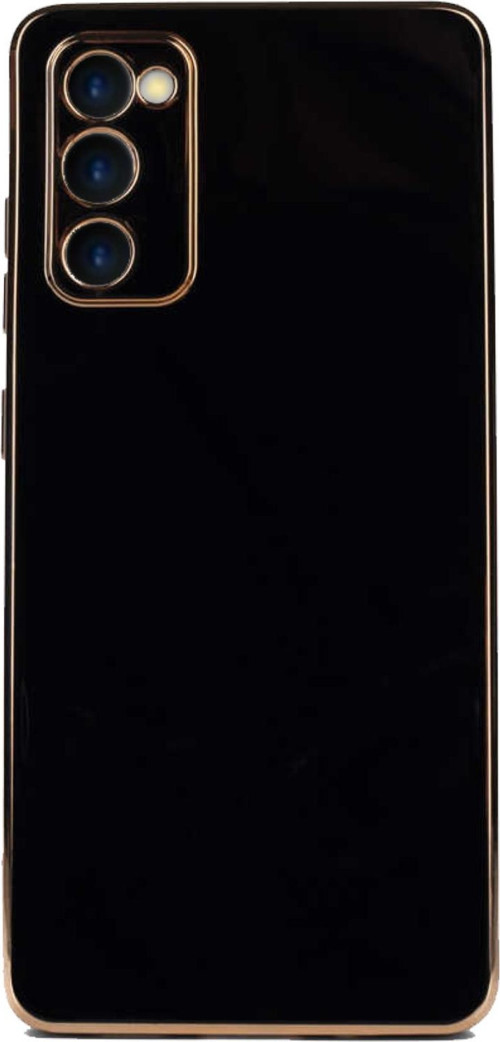 Samsung Galaxy A03S Kapak Kamera Korumalı Lazer Kesim Lüx Silikon Kılıf - Siyah
