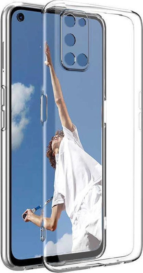 Oppo A92 Kapak Kamera Korumalı Süper Silikon Şeffaf Kılıf