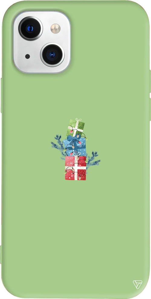 iPhone 15 Plus Uyumlu Açık Yeşil Renkli Silikon Much More Gift Telefon Kılıfı