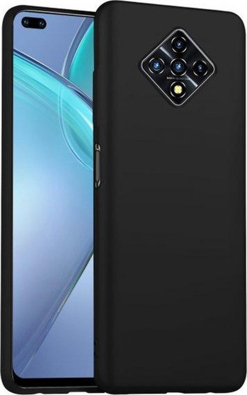 İnfinix Zero 8 Kapak Mat Siyah Silikon Lux Kılıf