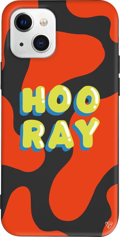 iPhone 15 Plus Uyumlu Siyah Renkli Silikon Hoo Ray Abstract Koleksiyonu Telefon Kılıfı