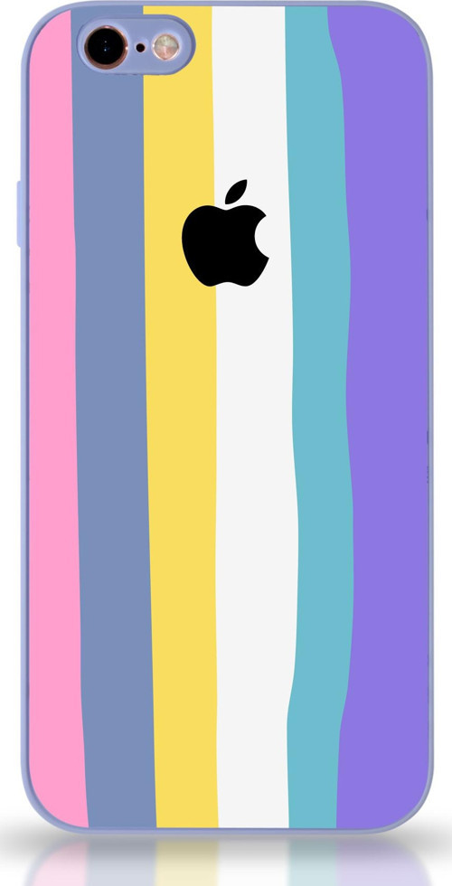 Apple iPhone 6s Uyumlu Kamera Korumalı Cam Kapak - Lila