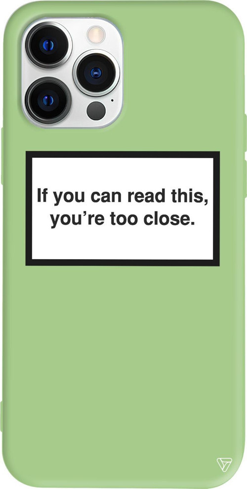 iPhone 15 Pro Max Uyumlu Açık Yeşil Renkli Silikon Too Close Telefon Kılıfı