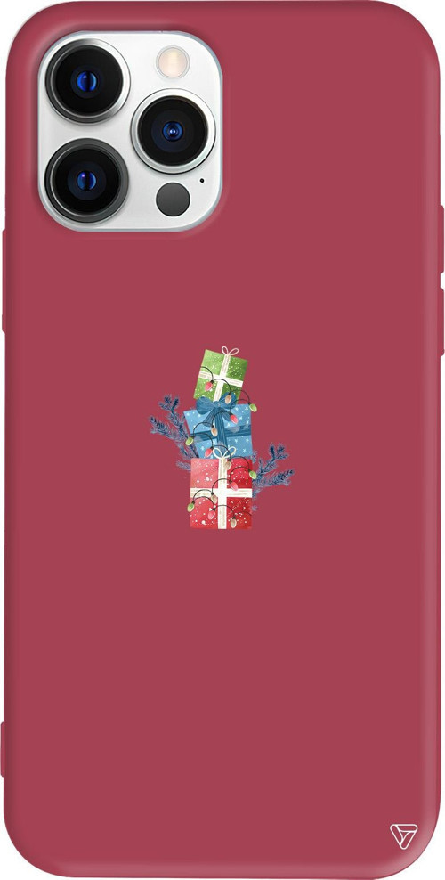 iPhone 15 Pro Max Uyumlu Bordo Renkli Silikon Much More Gift Telefon Kılıfı