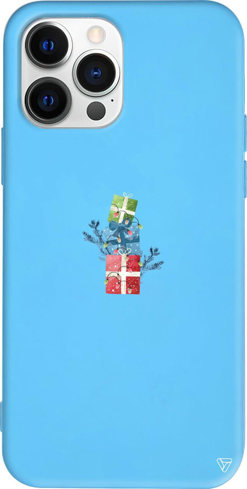 iPhone 15 Pro Max Uyumlu Mavi Renkli Silikon Much More Gift Telefon Kılıfı