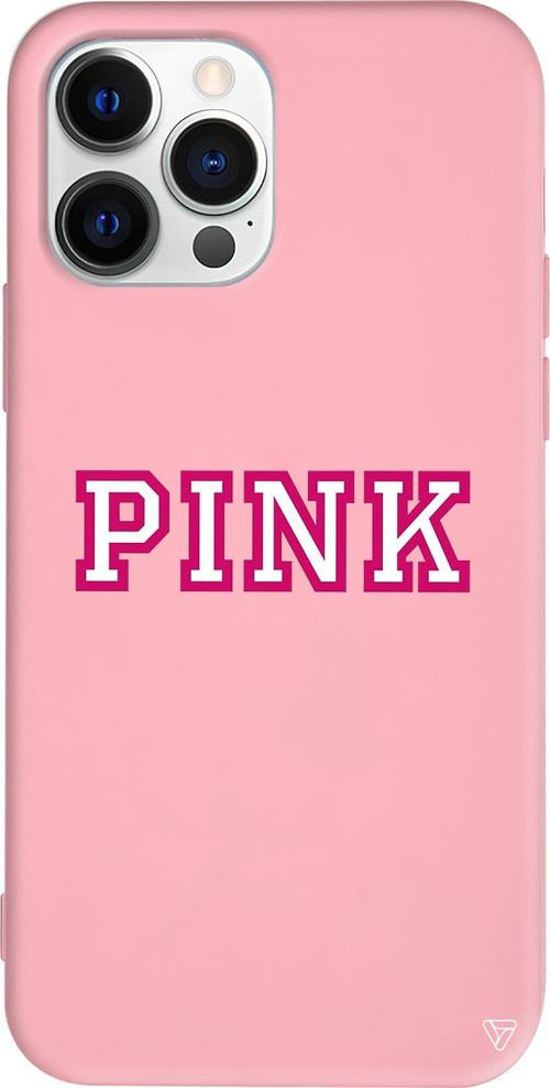 iPhone 15 Pro Max Uyumlu Pembe Renkli Silikon Pink Telefon Kılıfı