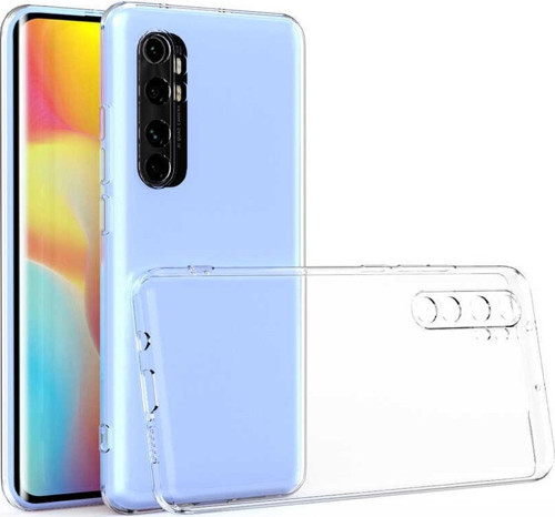 Xiaomi Mi Note 10 Lite Kapak Kamera Korumalı Süper Silikon Şeffaf Kılıf