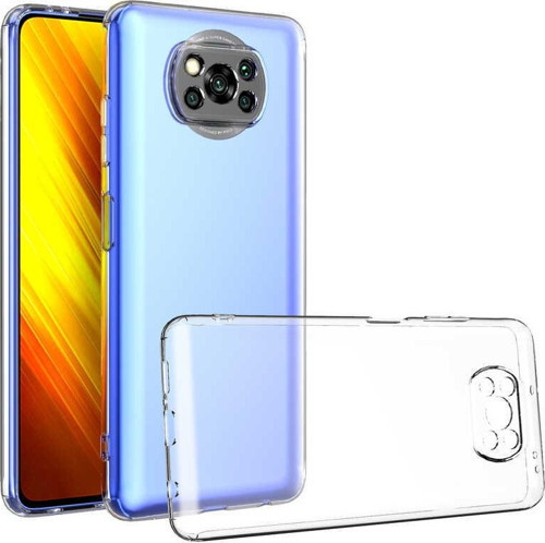 Xiaomi Poco X3 Pro Kapak Kamera Korumalı Süper Silikon Şeffaf Kılıf
