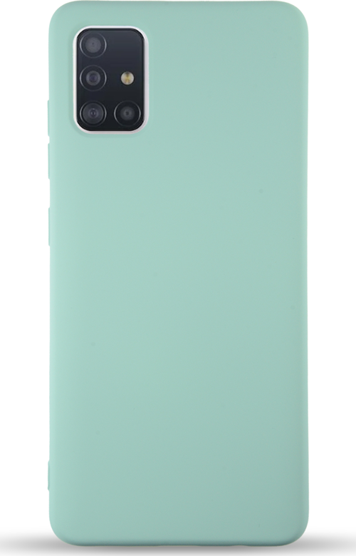 Samsung Galaxy M31S Kapak İçi Kadife Lansman Silikon Kılıf - Turkuaz
