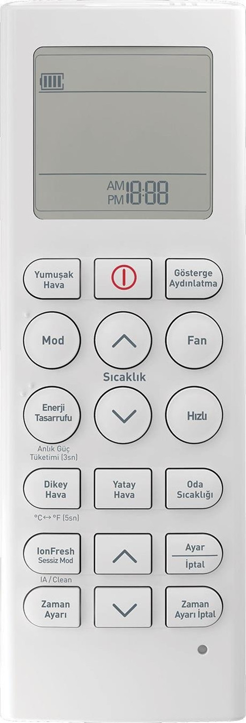 LG ASNH07GB-ASNH09G-ASNH09GB Klima Kumandası