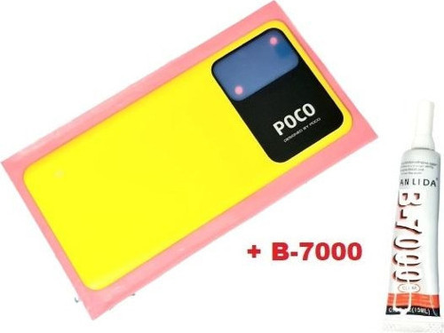 Xiaomi Poco m4 PRO (5G) Arka Pil Batarya Kapağı (B-7000) SARI